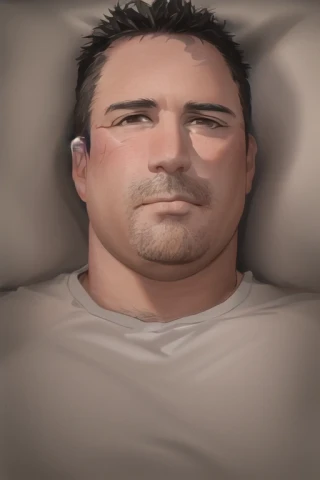 俯卧, 杰作, 中年男子